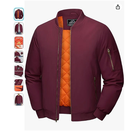 Plus-size Mens Casual Stylish And Trendy Jacket