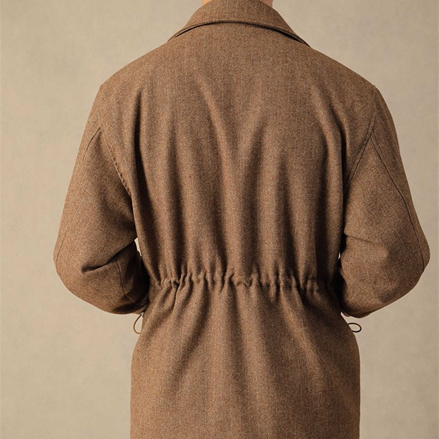 Wool Warm Long Coat Korean Casual