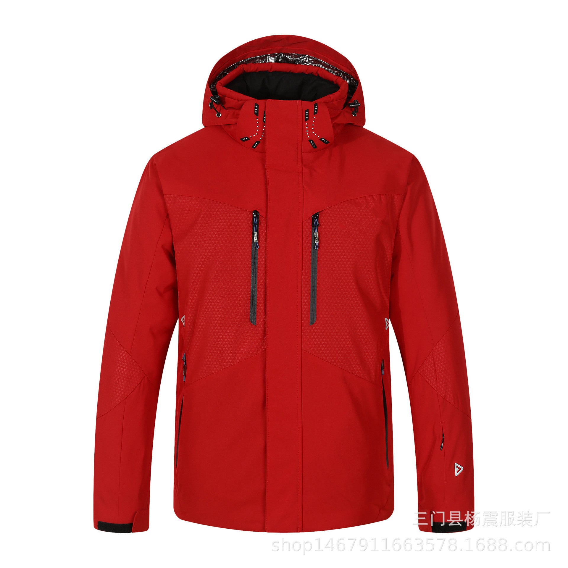 Mens New Thickened Insulated Winter Outdoor Shell Jacket