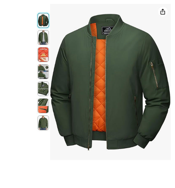 Plus-size Mens Casual Stylish And Trendy Jacket