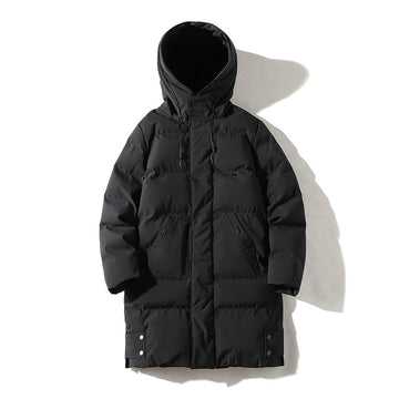 Mens Winter Hooded Jacket Extra-thick