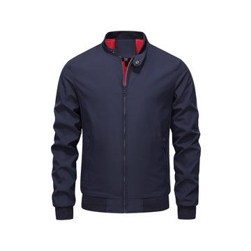 Autumn Stand-Up Collar Mens Jacket